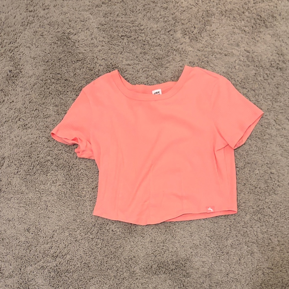 JoyLab Coral Crop Top